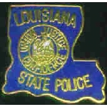 LOUISIANA STATE POLICE PATCH PIN